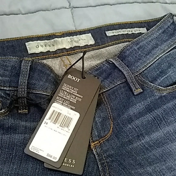 Guess Denim - Guess Ultra Low Rise, Skinny, Boot Cut Jeans